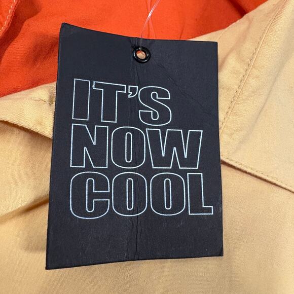It's Now Cool Vacay Shirt Size‎ S Vermillion Women's INC204 Orange/Yellow - Picture 7 of 14